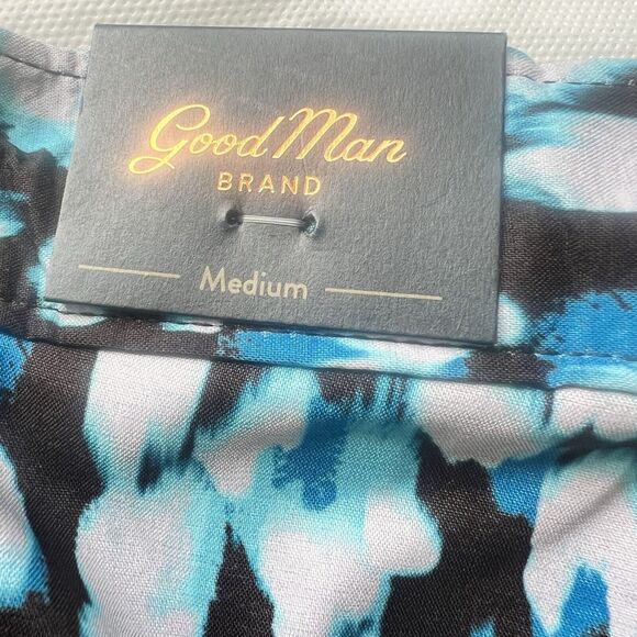 Men’s Good Man Brand Swim Trunks Size M Blue Black NWT - Picture 4 of 5
